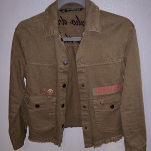 Zara Army Green Jacket
